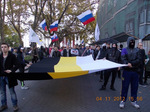 Русский марш в Одессе самый мнгочисленный за последние 6 лет